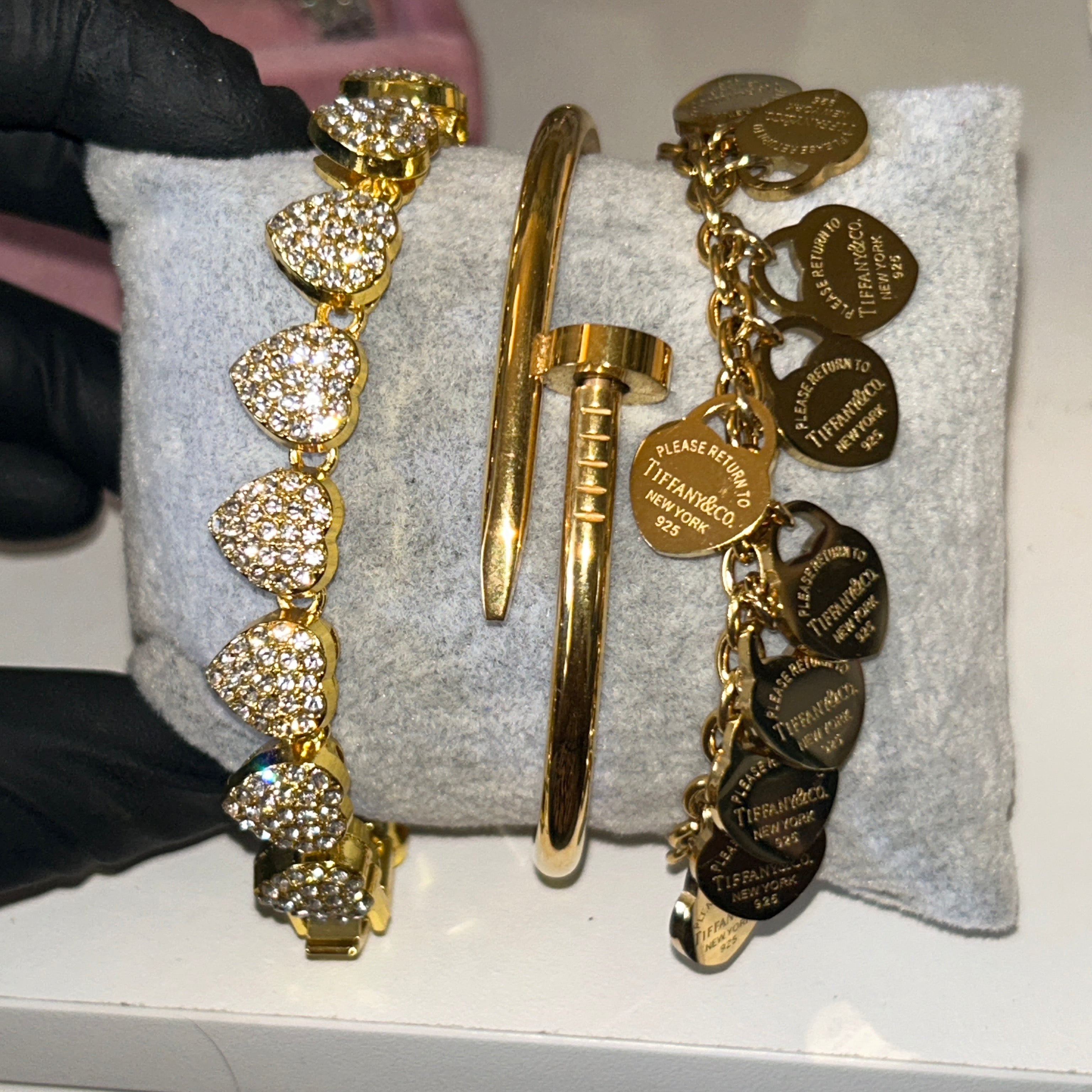 Luxury Gold Plated Bracelet Stack