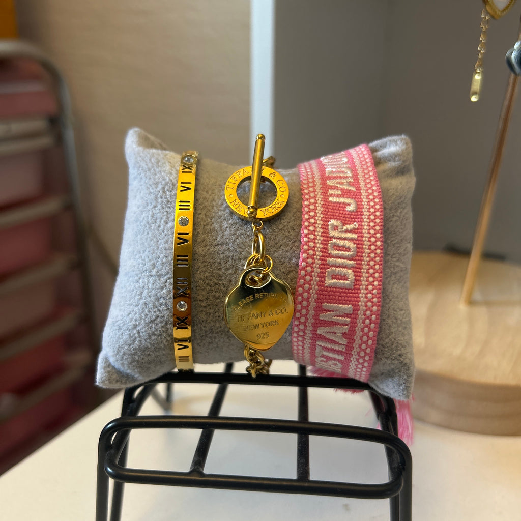 Luxury Gold Plated Bracelet Stack